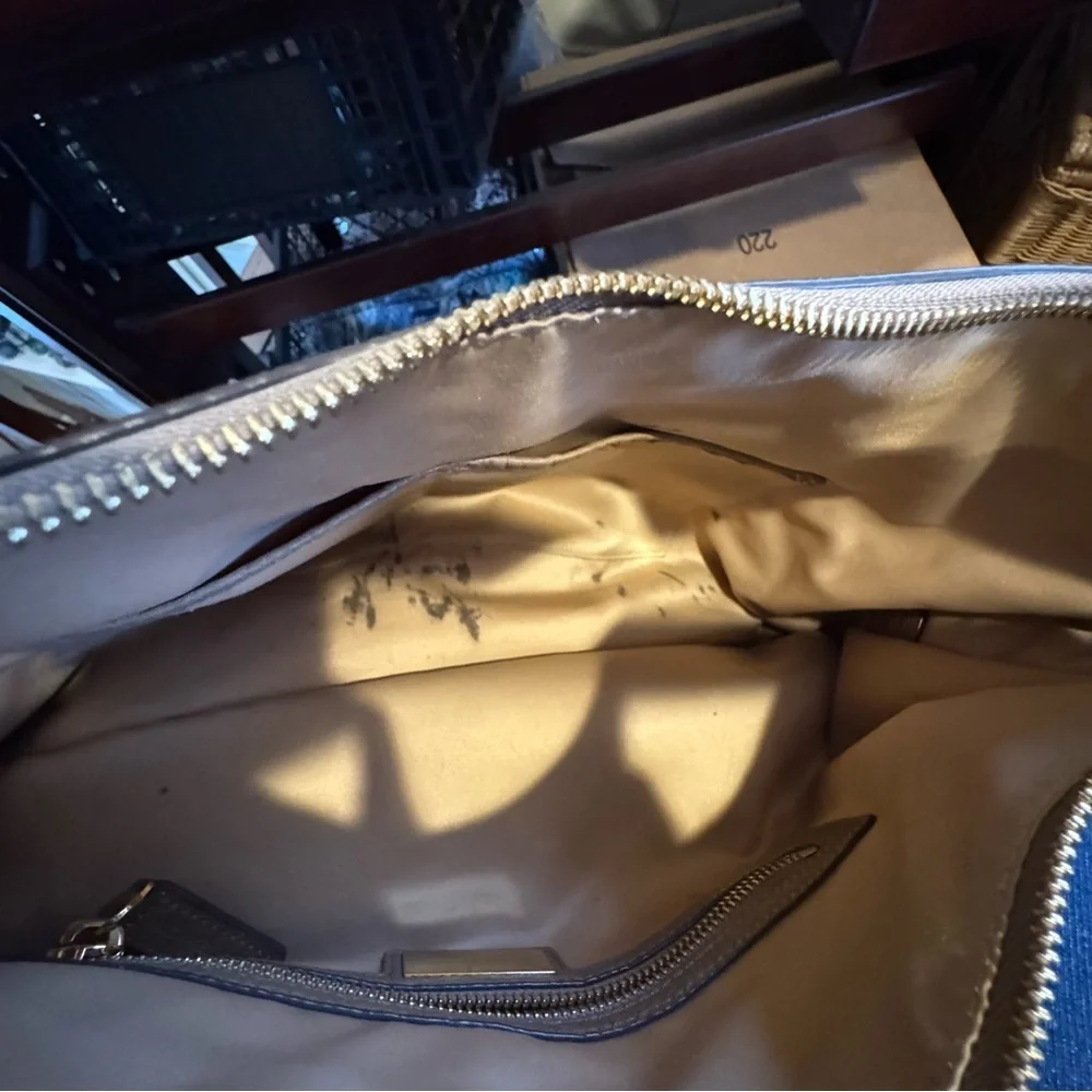 Michael Kors skorpios tan pebbled, leather hobo shoulder bag